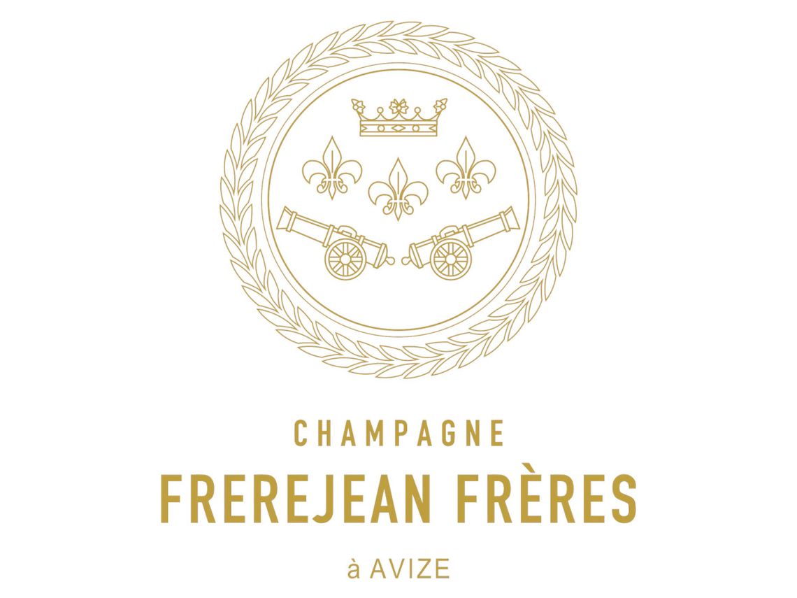 Logo von Champagne Frerejean Frères. Foto. Champagne Frerejean Frères